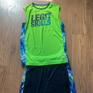 Boys Tank and Shorts